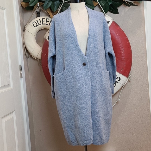 Uniqlo Sweaters - Uniqlo Oversized Wool Grandpa Cardigan